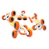 Rc crosslander acrobatische auto 2,4 ghz met verlichting en polsbediening
