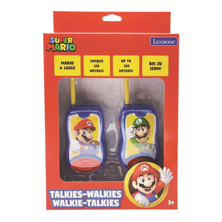 Super mario walkie talkies bereik 120 meter