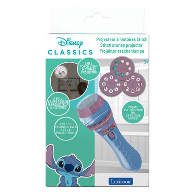 Lexibook stitch projectie-zaklamp met 24 plaatjes