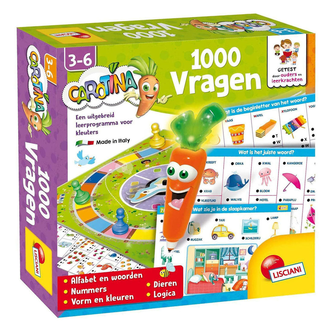 Carotina 1000 vragen educatief spel nl