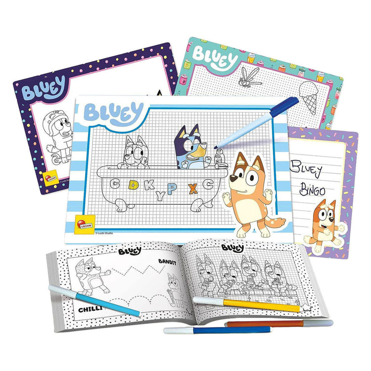 Lisciani bluey drawing school