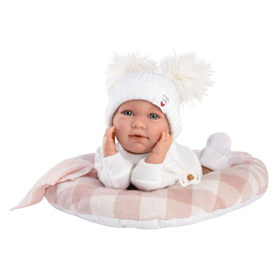 Mimi soft body babypop met geluid 42 cm maan