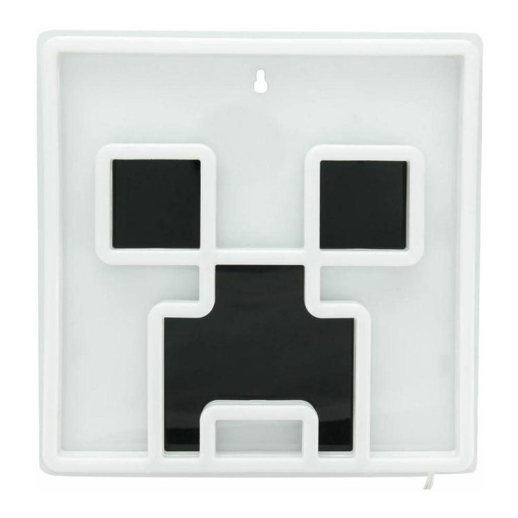 Minecraft creeper led neon wandlamp