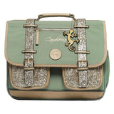 Caméléon schooltas glossy green - 38cm - afbeelding 1