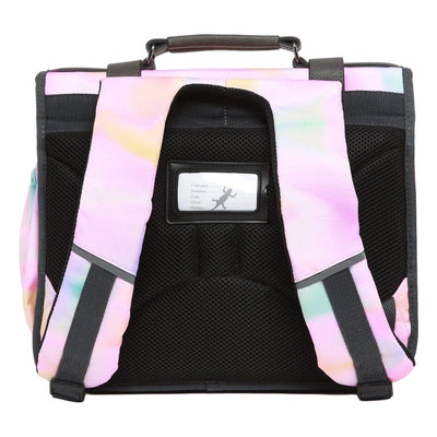 Caméléon schooltas pink tie and dye - 38cm