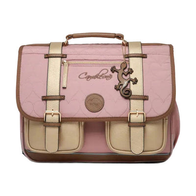 Caméléon schooltas cozy heart - 38cm