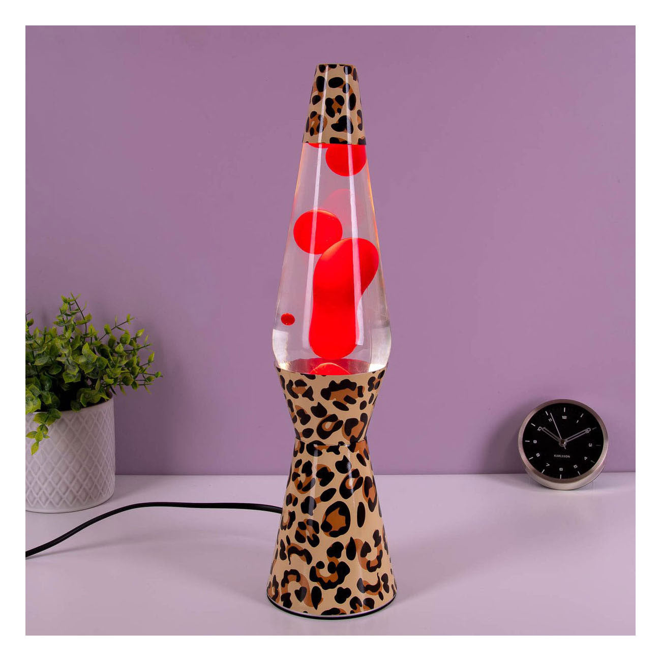 Fisura bullet lava lamp leopard