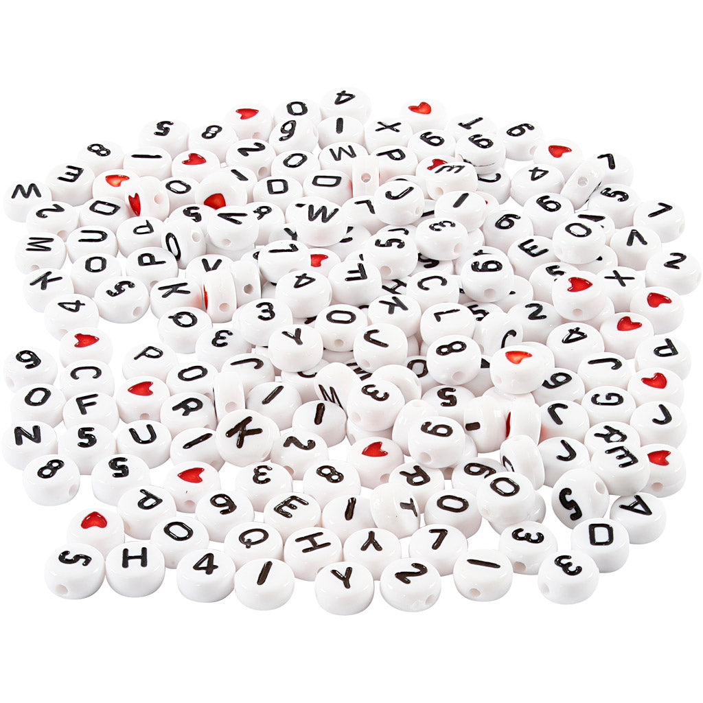 Creativ company https: www.cchobby.nl letterkralen-afm-7-mm-gatgrootte-1-2-mm-ca-1500-stuk-wit-200-gr-1-doos-69905