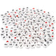 Creativ company https: www.cchobby.nl letterkralen-afm-7-mm-gatgrootte-1-2-mm-ca-1500-stuk-wit-200-gr-1-doos-69905