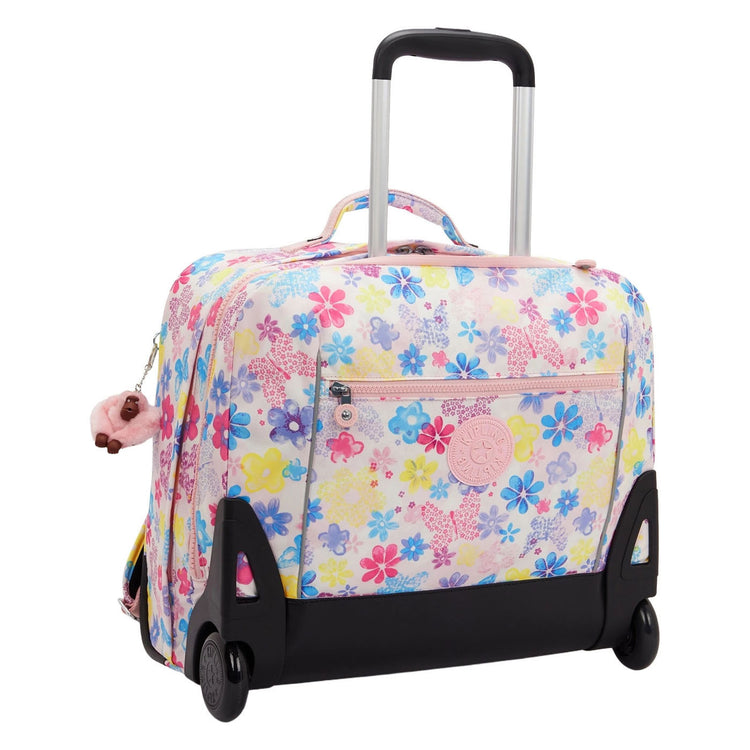 Kipling giorno trolley reistas - flower stamp