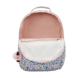 Kipling seoul laptop rugzak - digi flower print - afbeelding 2