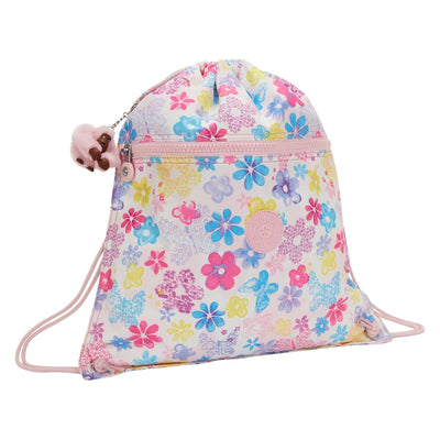 Kipling supertaboo gymtas - flower stamp