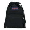 Jansport gymtas draw sack black