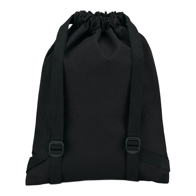 Jansport gymtas draw sack black