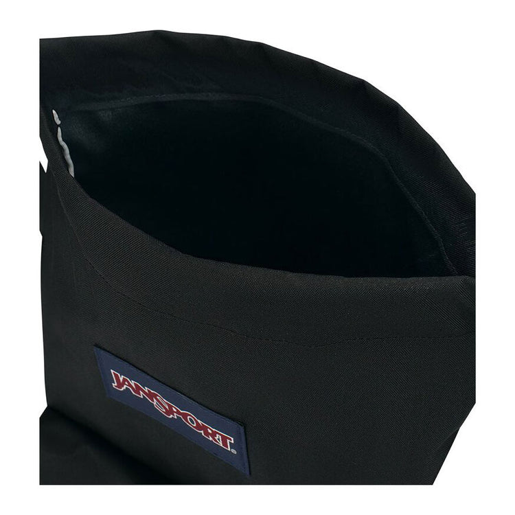 Jansport gymtas draw sack black