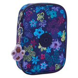 Kipling 100 pens etui - dark flower stamp - afbeelding 2