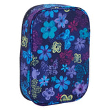 Kipling 100 pens etui - dark flower stamp - afbeelding 3