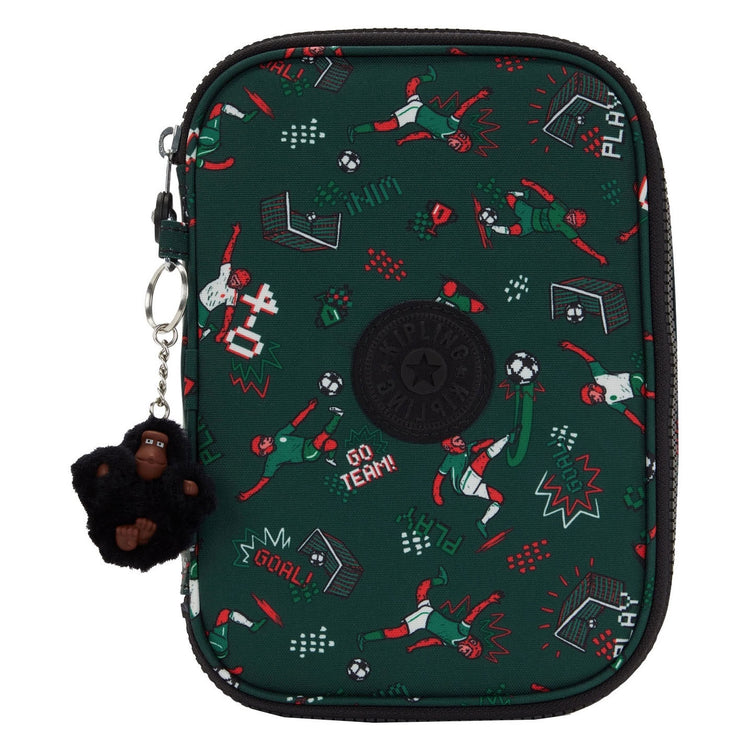 Kipling 100 pens etui - soccer print