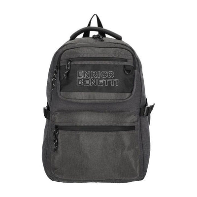 Enrico benetti rugzak anchorage grijs - laptop 17 inch