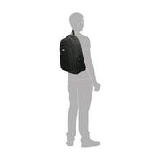 Enrico benetti rugzak hamburg zwart - laptop 17 inch - afbeelding 5
