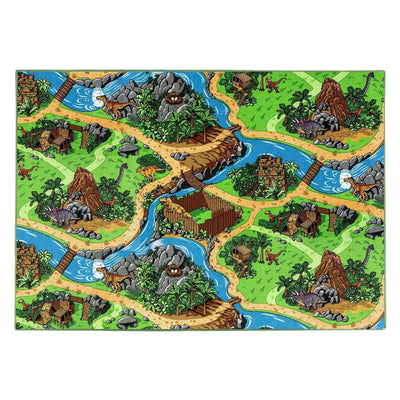 Dino world speelkleed - 140x200cm