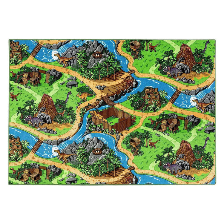 Dino world speelkleed - 140x200cm