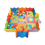 Foamtegels met rand en 40 ballen - afbeelding 3