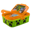 Minecraft lunchbox met 4 compartimenten