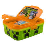 Minecraft lunchbox met 4 compartimenten - afbeelding 3