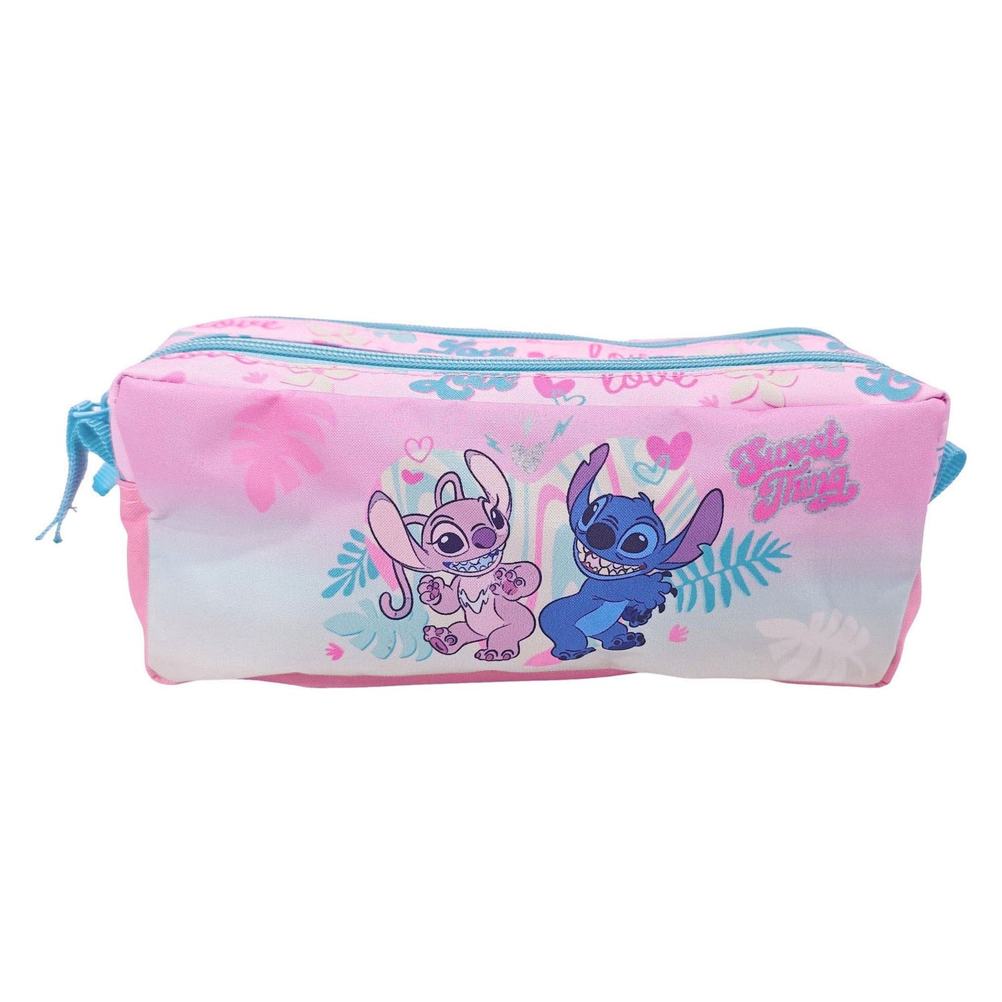 Disney stitch love etui met 2 compartimenten