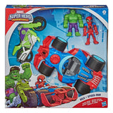 Hasbro super hero adventures action racers - 2 race auto's - afbeelding 2