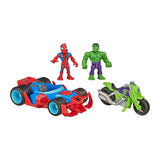 Hasbro super hero adventures action racers - 2 race auto's - afbeelding 3