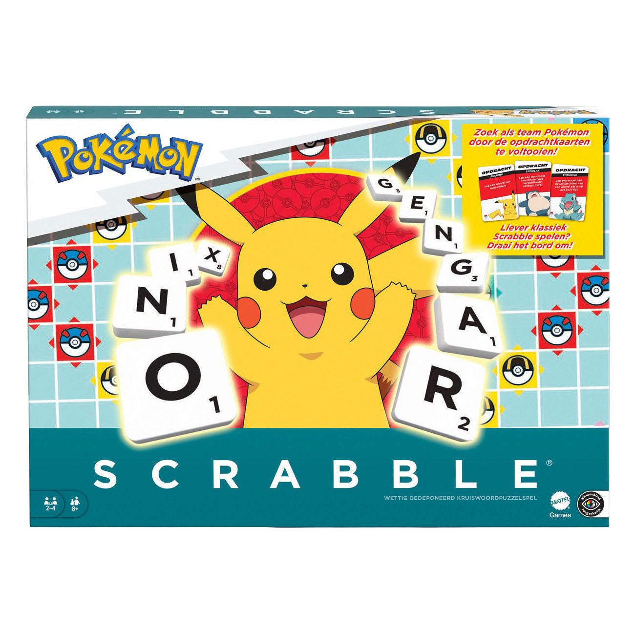 Mattel scrabble pokemon bordspel nl