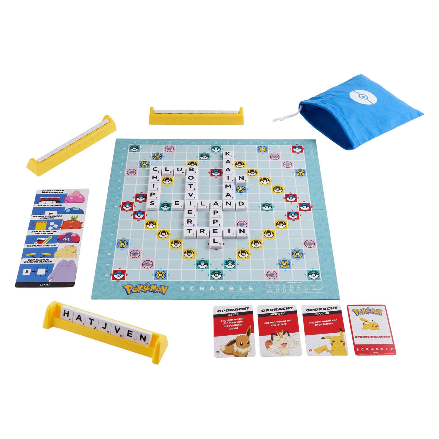 Mattel scrabble pokemon bordspel nl