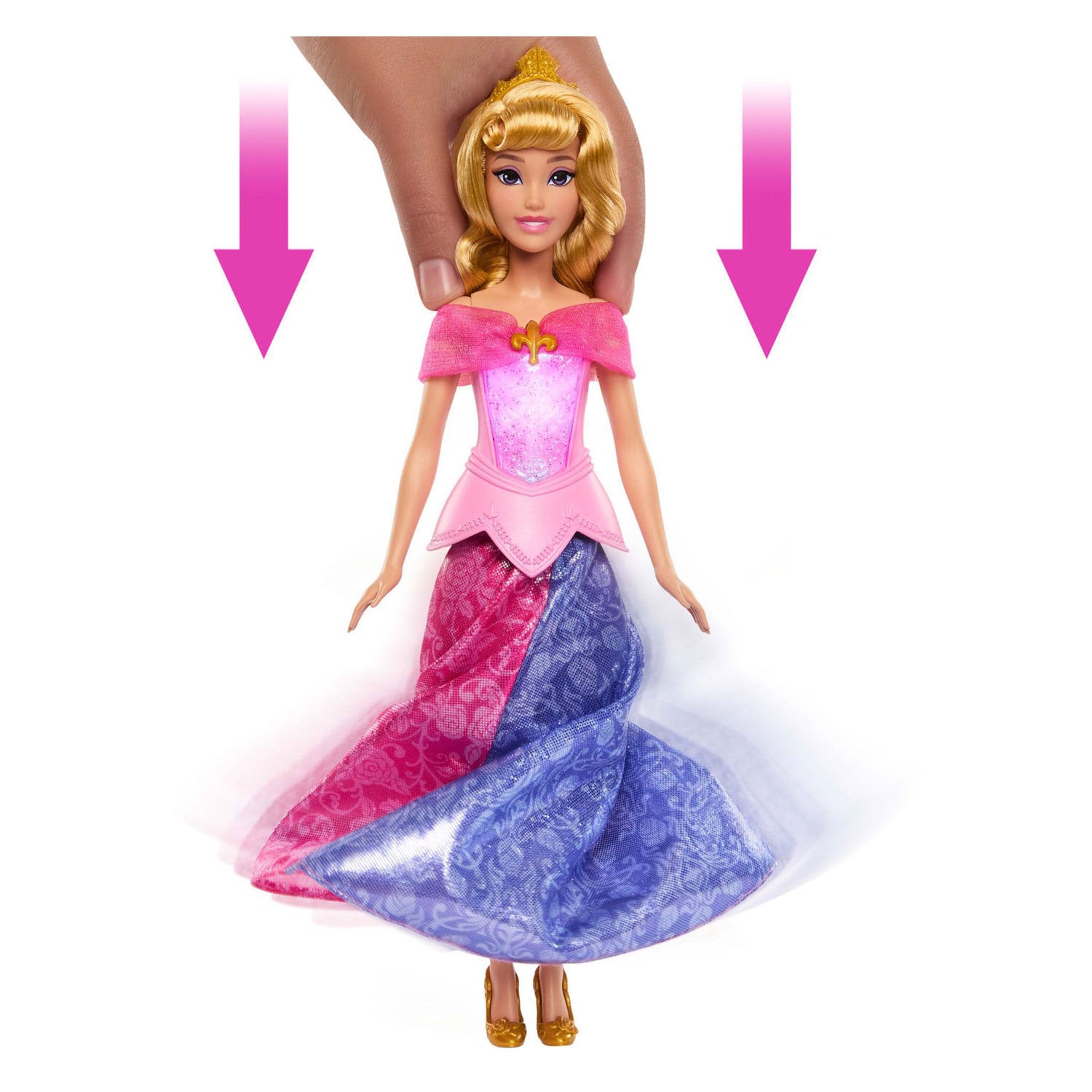 Mattel disney princess aurora-transformatiepop