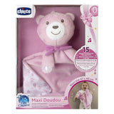 Chicco maxi knuffel roze 47x40cm - afbeelding 2