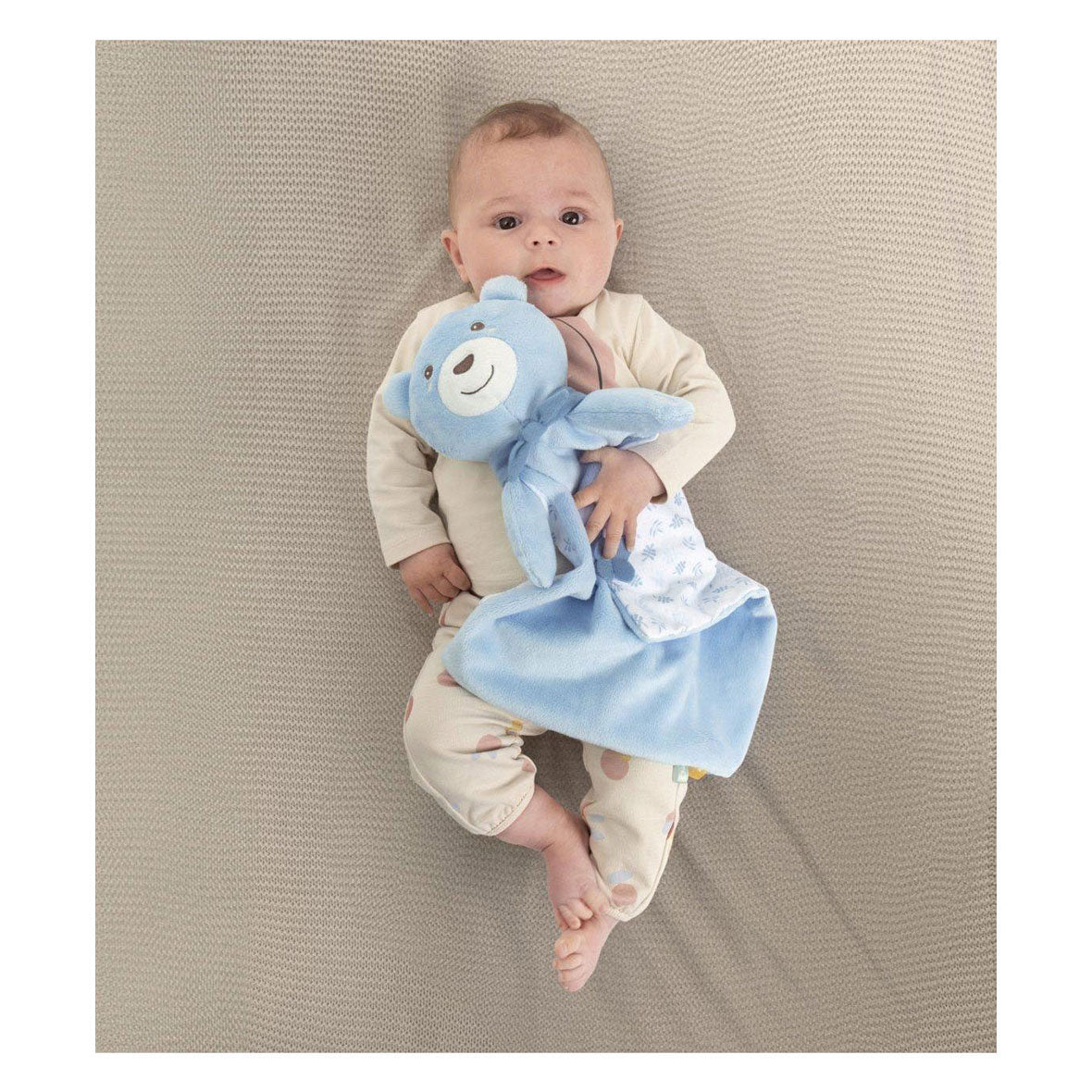 Maxi knuffel blauw 47x40cm