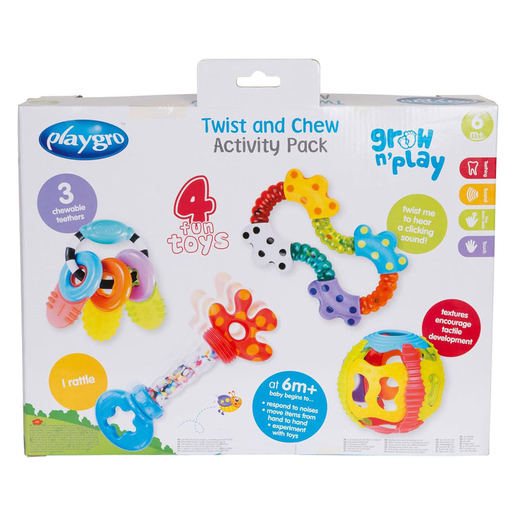 Draai bijt activiteitenset babyspeelgoed