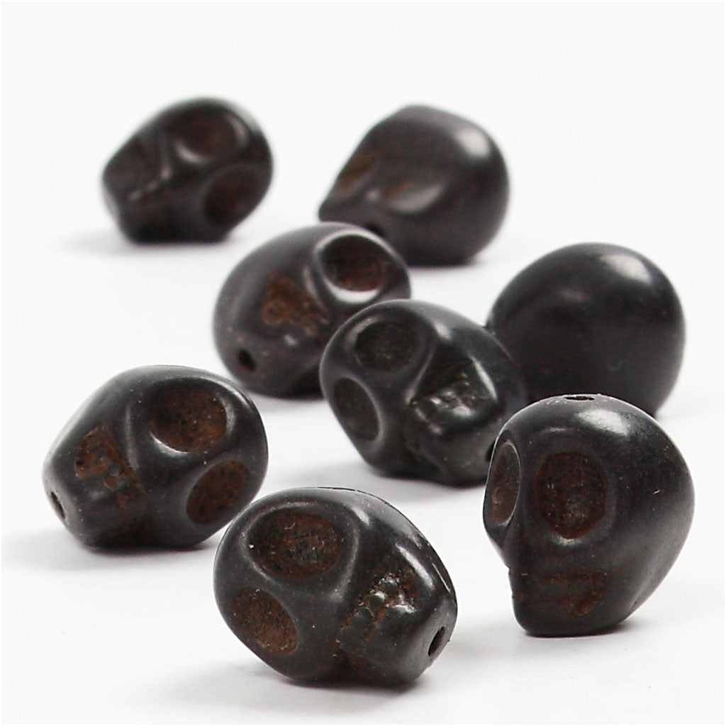 Https: www.cchobby.nl howlite-d-12-mm-gatgrootte-1-5-mm-zwart-32-stuk-1-doos