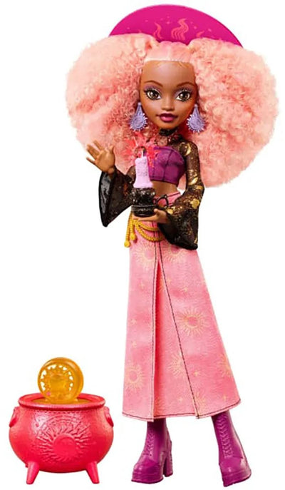 Monster high moonspell magic van - rae lumina modepop - sun witch met accessoires