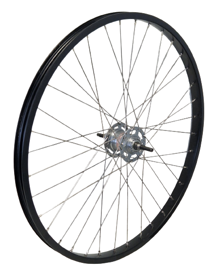Kgs achterwiel 26x1.75 (559) velg zwart breed nexus 3 r.brake