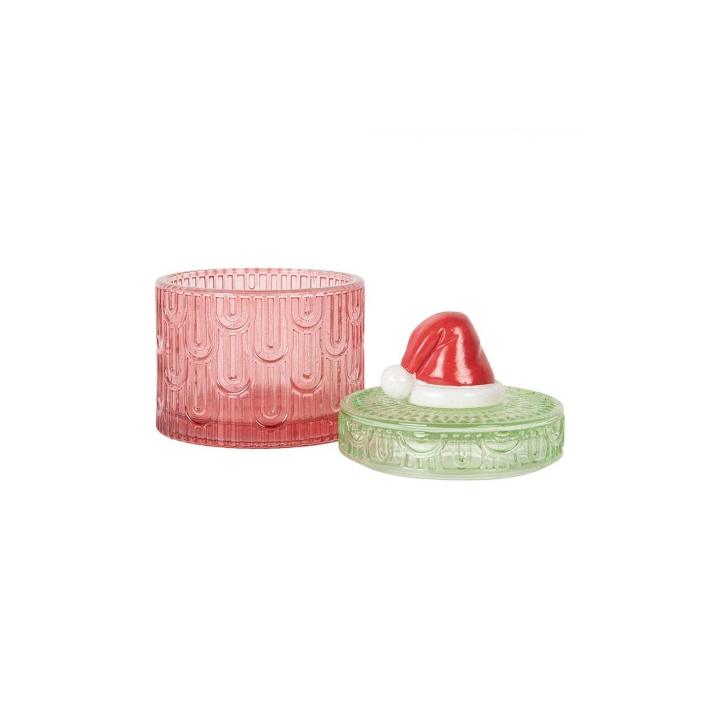 Clayre eef voorraadpotje + deksel ø9cm