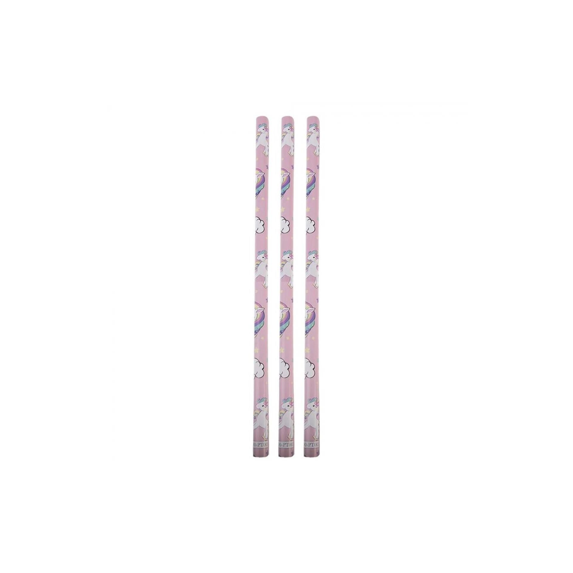 Clayre eef inpakpapier 50x75 cm 3 rollen eenhoorn
