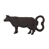 Clayre eef flesopener koe metaal roestbruin 15x1x7cm - afbeelding 2