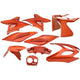 Edge plaatset 9-delig voor yamaha aerox tot bouwjaar 2014 - flash orange