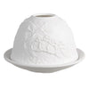 Clayre eef theelichthouder vogels porselein ã˜12x8cm