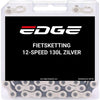 Edge fietsketting 12 speed chn-006 met 130 schakels - zilver