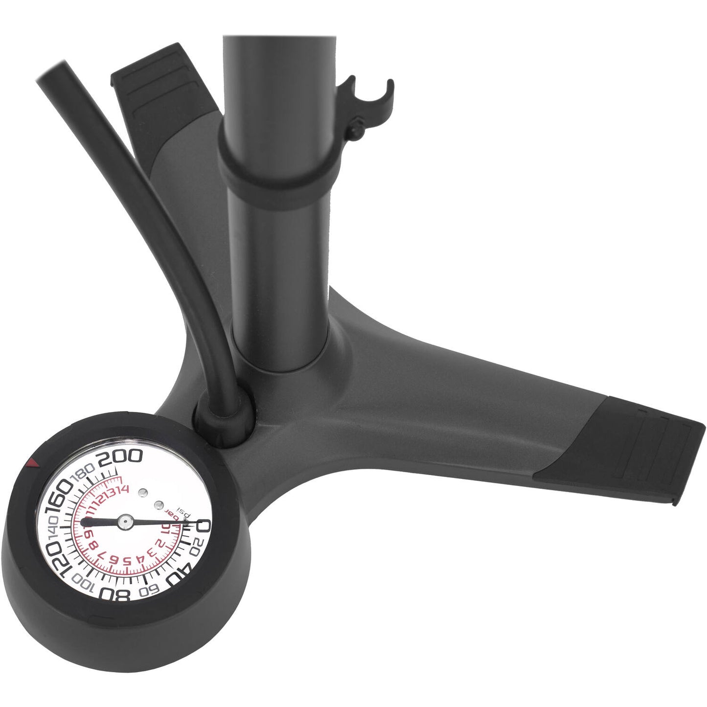 Trivio - fietspomp tyfoon fietspomp hogedruk 14 bar 200 psi aluminium