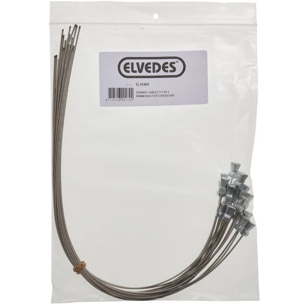 Elvedes cable systems bv rvs cantilever binnenkabel ø1.5 mm l=400mm (20 stuks in zakje)
