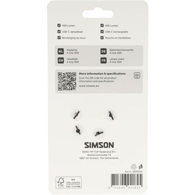 Simson koplamp aurora x-line 400